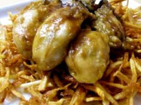 イタリアン風*牡蠣のソテーバルサミコソース*
